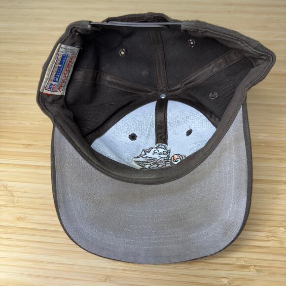 Vintage Apex One NFL Pro Line Cleveland Browns Brownie Elf Hat Snapback Cap 90s - Picture 5 of 11